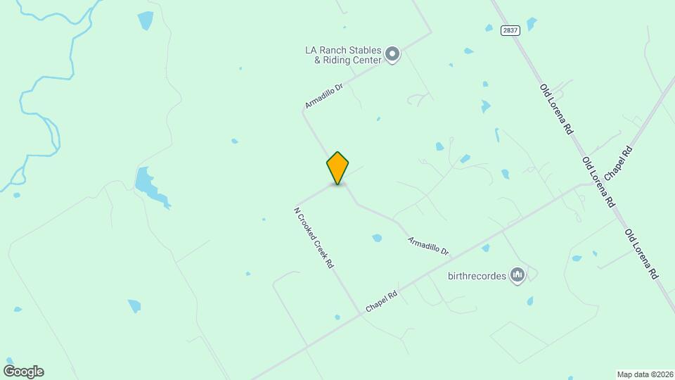 712 N Crooked Creek Rd Map and Location Details