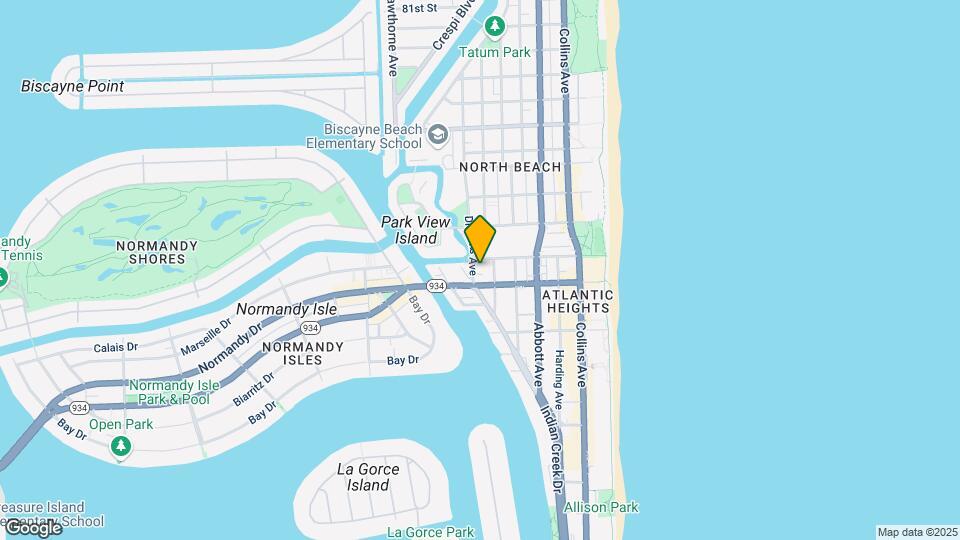7125 Dickens Ave-Unit -4 Map and Location Details