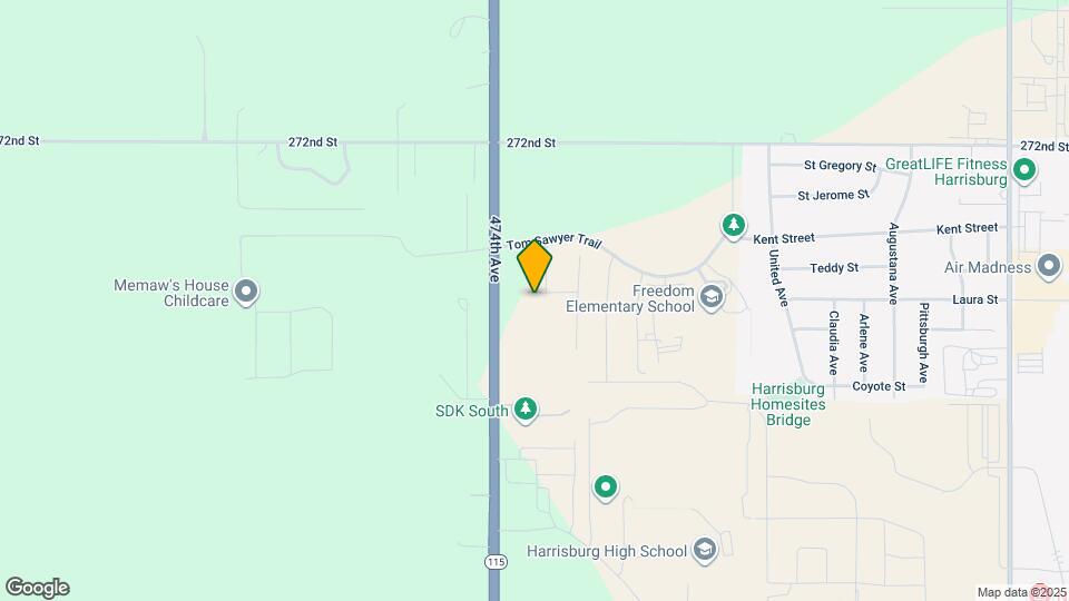 1431 Thatcher Cir Map and Location Details