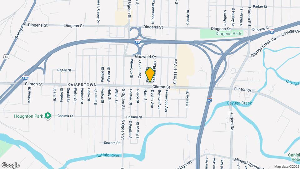 2108 Clinton St, Unit 1 Map and Location Details