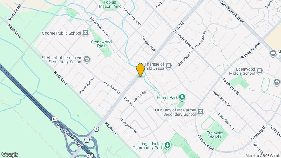 6995 Glory Crt Map and Location Details