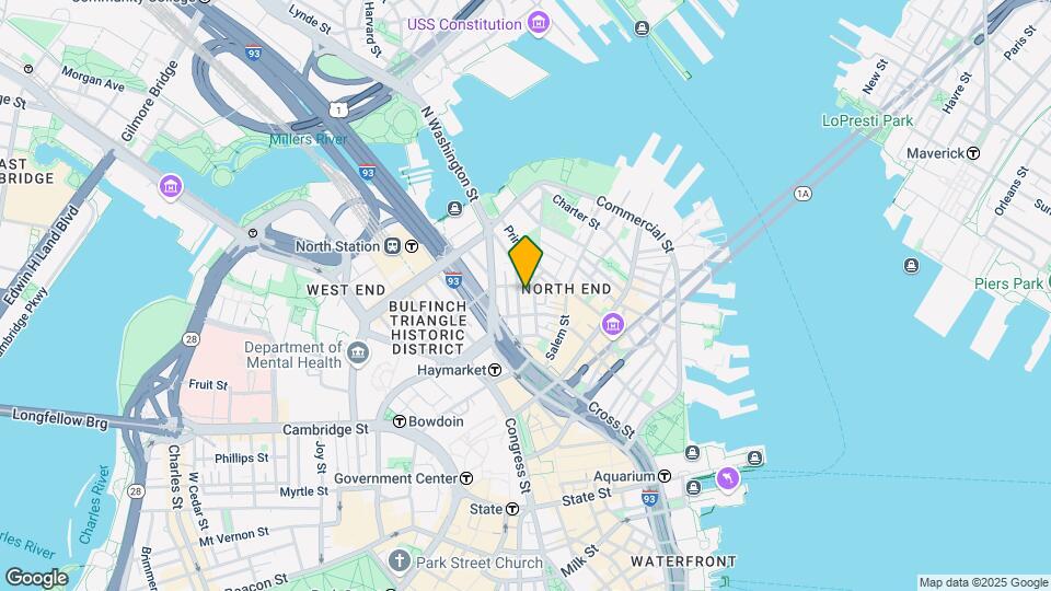 147 Endicott St, Unit 11 Map and Location Details