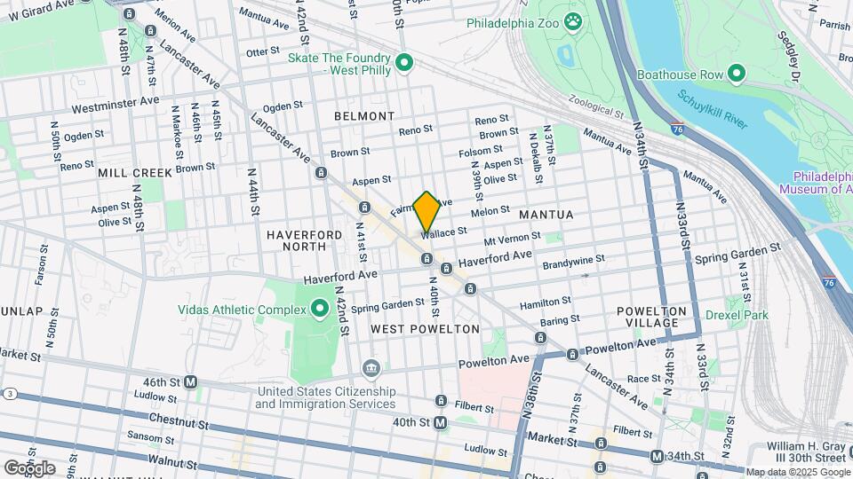 618 N 40th St Map and Location Details