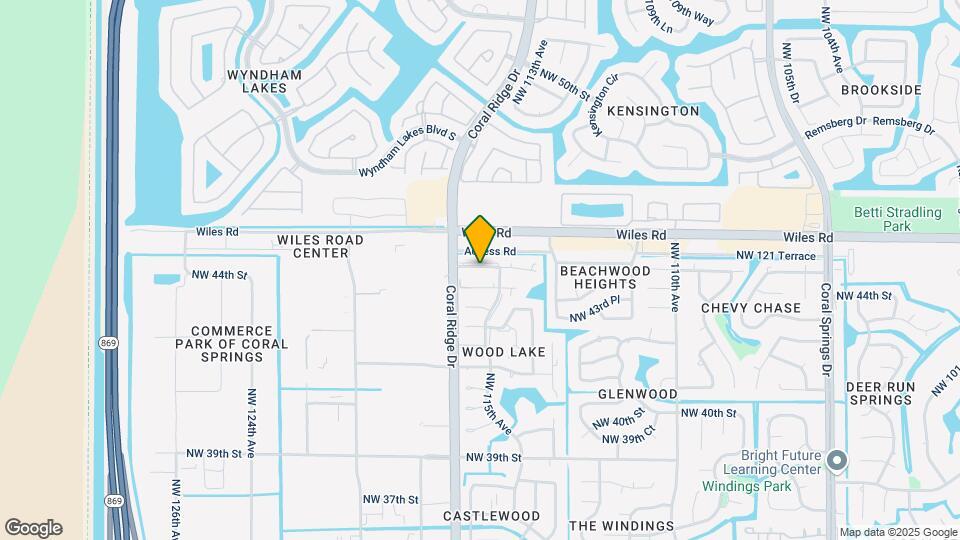 11604 NW 45th St Map and Location Details