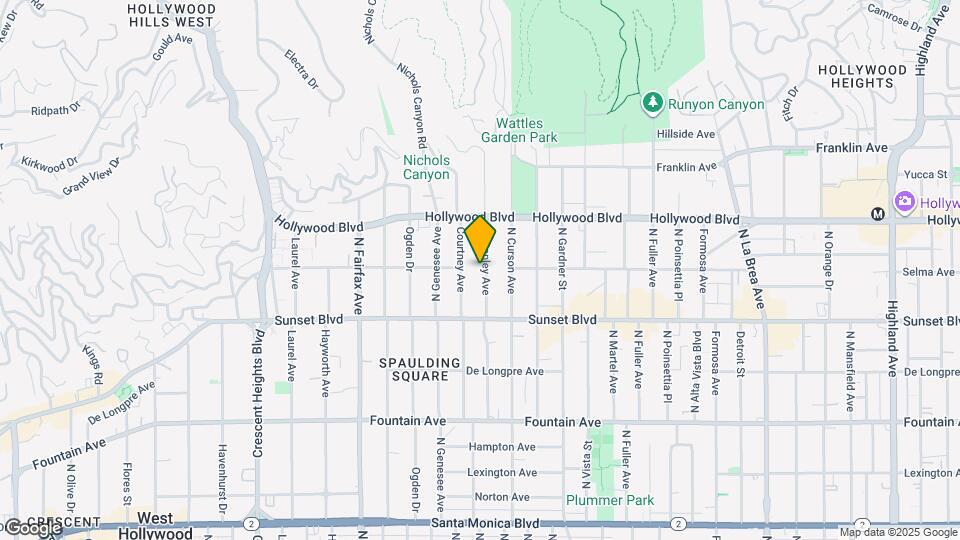 1557 N Stanley Ave Map and Location Details