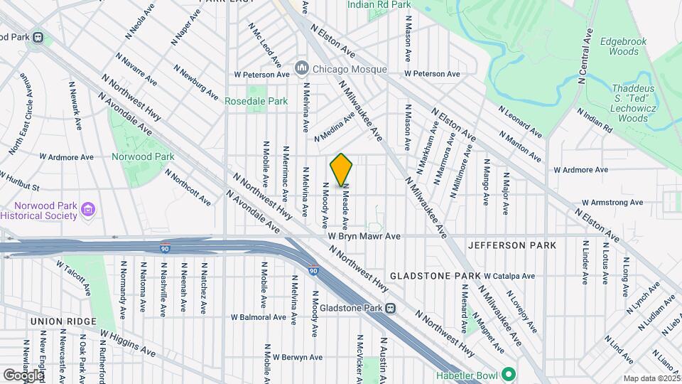 6100 W Seminole St Map and Location Details