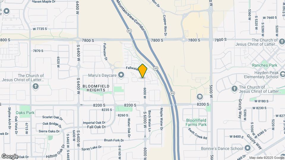 6002 Highlandbrook Dr Map and Location Details