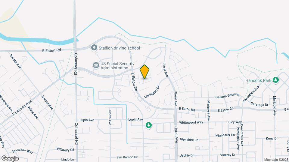 Foothill Manor Townhomes Mapa y Detalles de la Ubicación