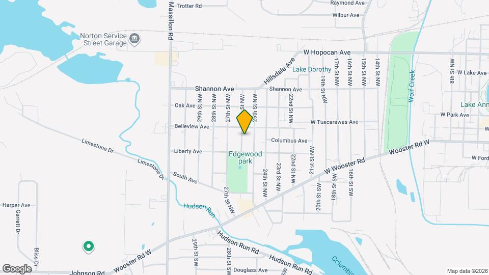 163 26th St NW Map and Location Details