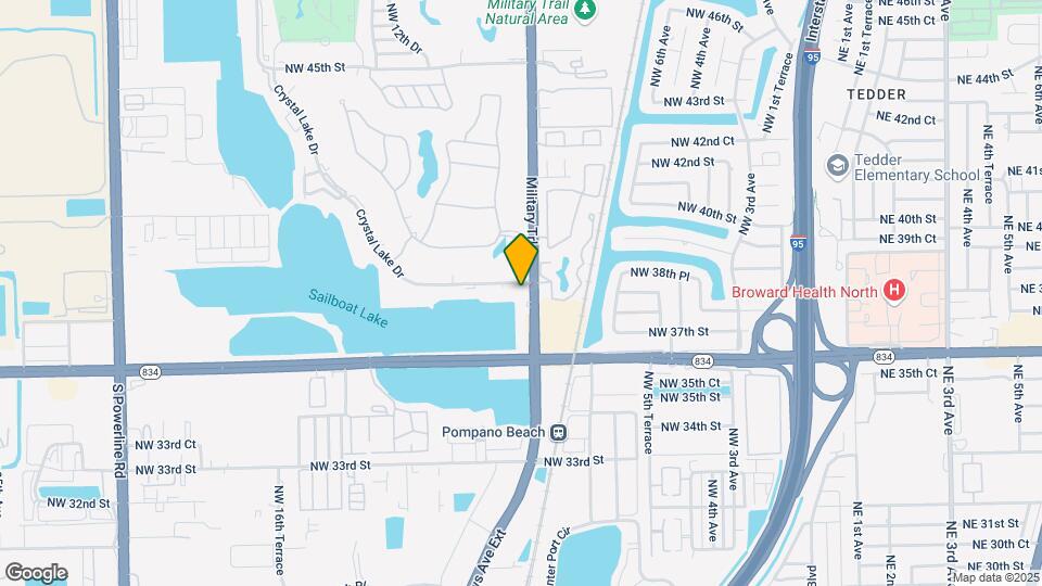 900 Crystal Lake Dr Map and Location Details