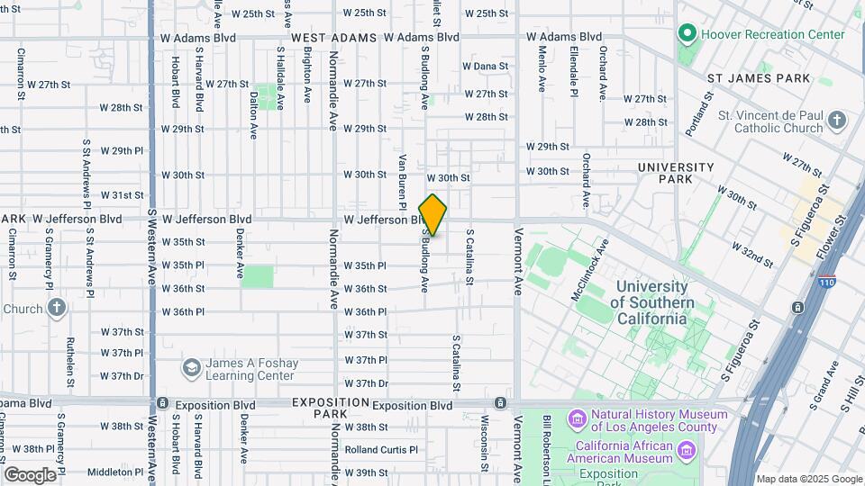 3428 S Budlong Ave Map and Location Details