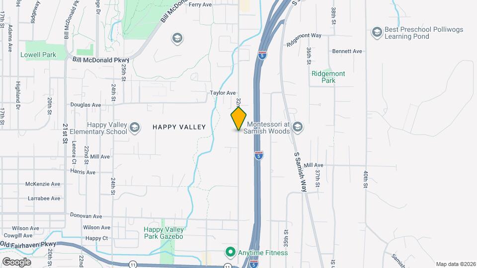 1115 32nd St Map and Location Details