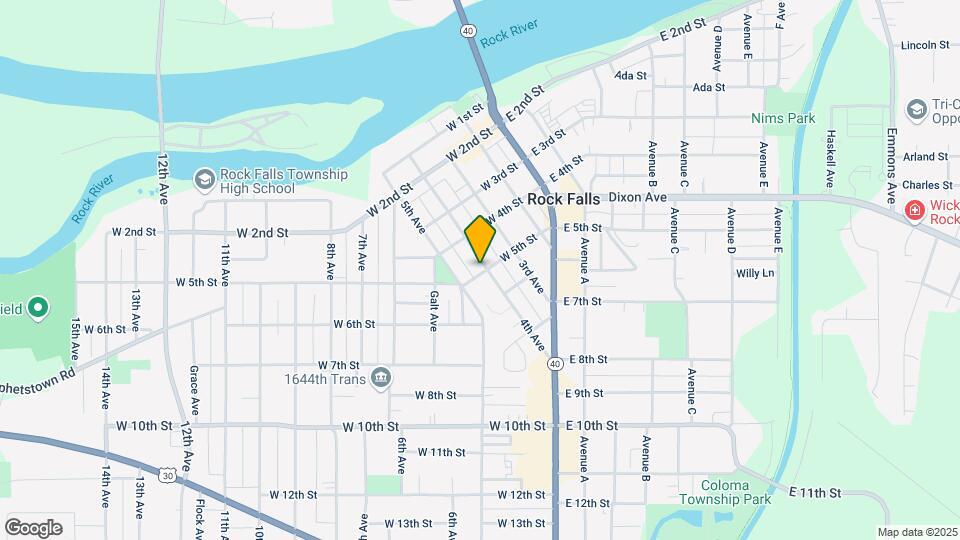 414 4th Ave Map and Location Details