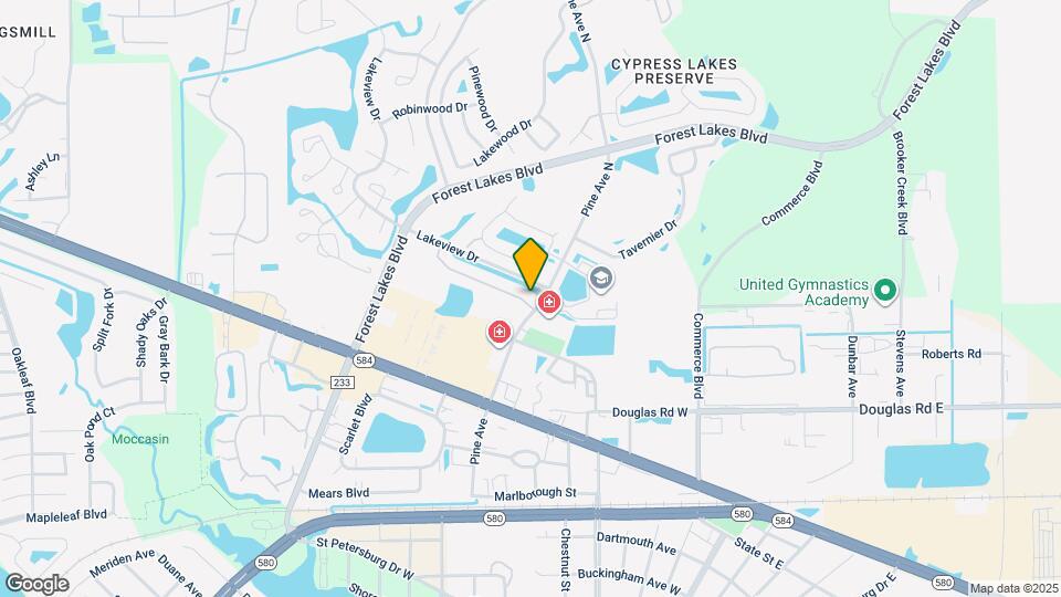 204 Hemingway Dr Map and Location Details