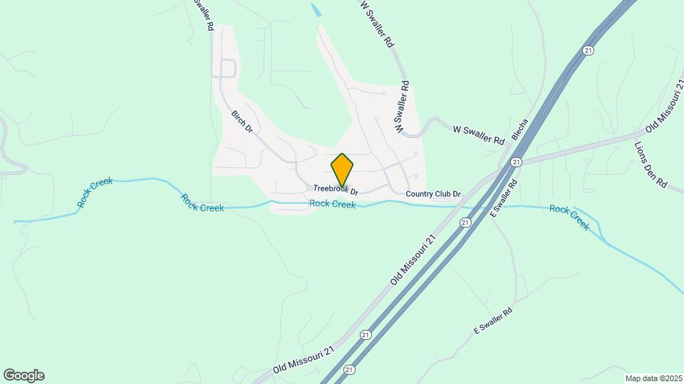 3844 Treebrook Dr Map and Location Details
