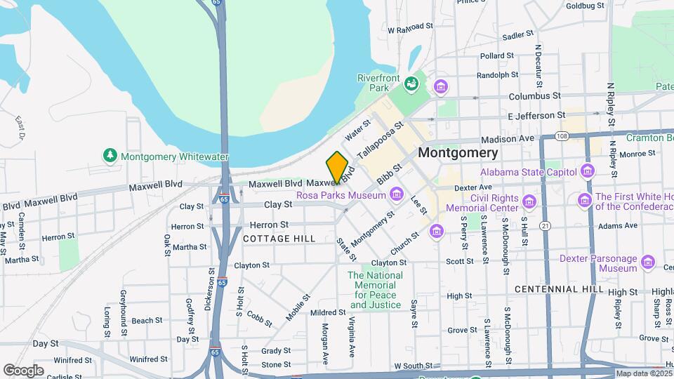 380 N Goldthwaite St Map and Location Details