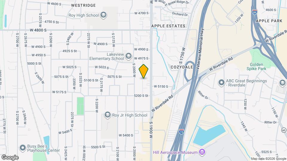 5122 1950 W St, Unit 607 Mapa y Detalles de la Ubicación