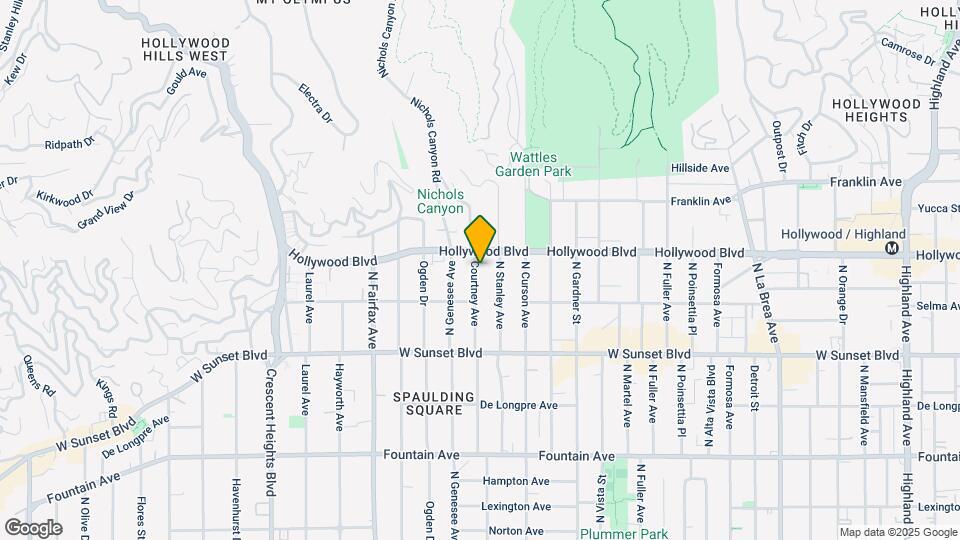 1636 Courtney Ave Map and Location Details