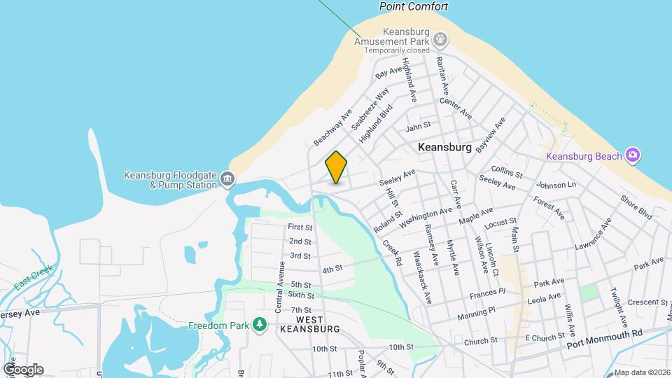 261 Seeley Ave Map and Location Details