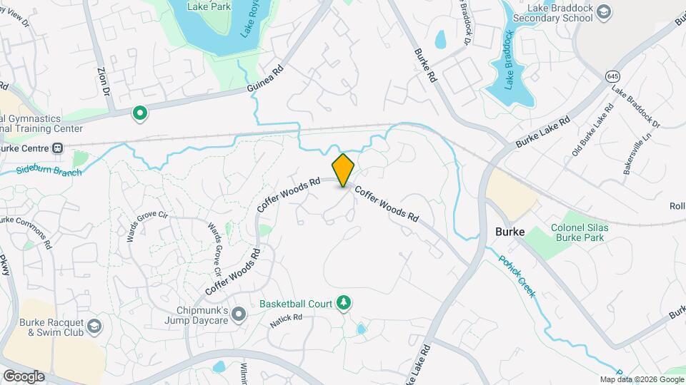 5804 Canvasback Rd Map and Location Details