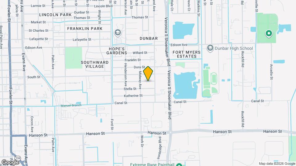 3428 Jeffcott St Map and Location Details