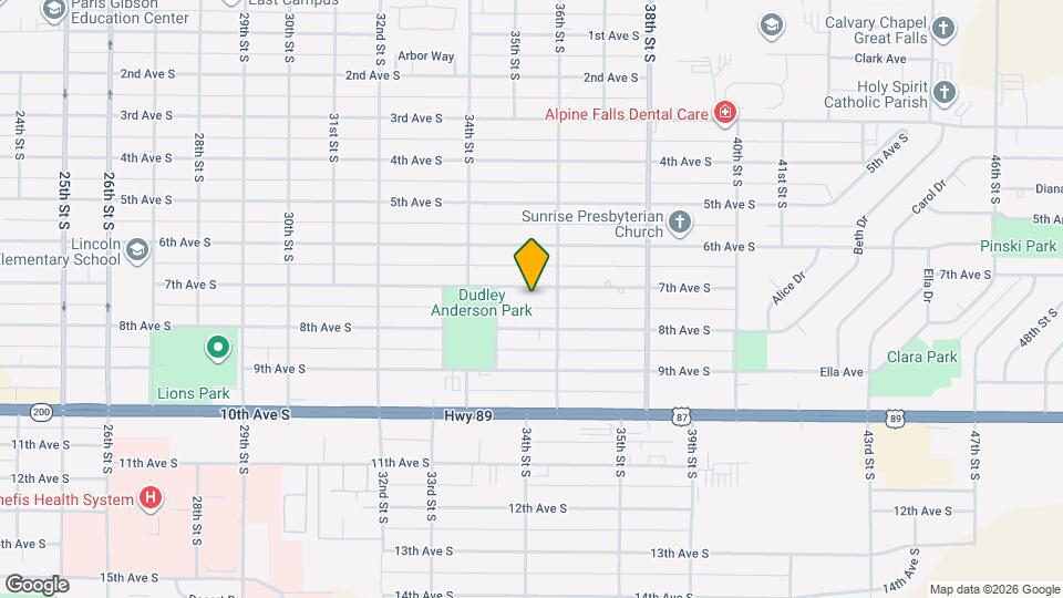 3516 7th Ave S Map and Location Details