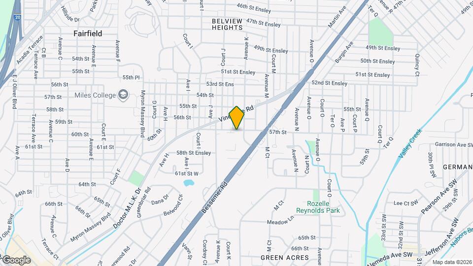 1061 57th St Map and Location Details