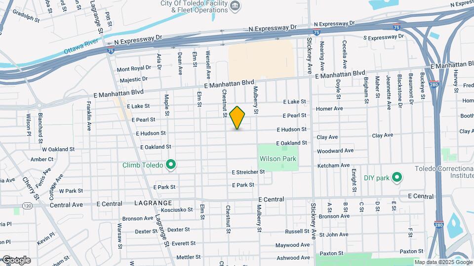524 E Hudson St Mapa y Detalles de la Ubicación
