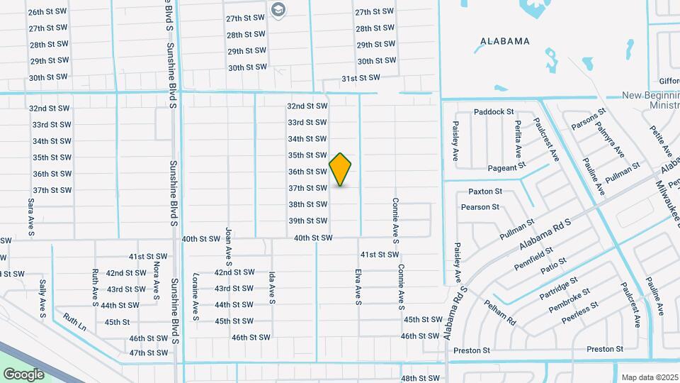 2709 37th St SW Map and Location Details