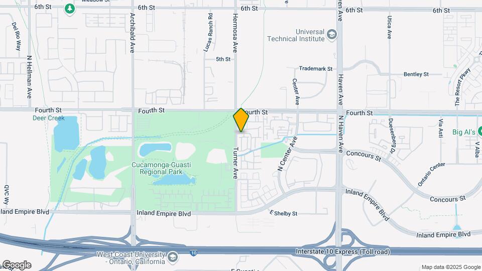 1024 N Turner Ave Map and Location Details