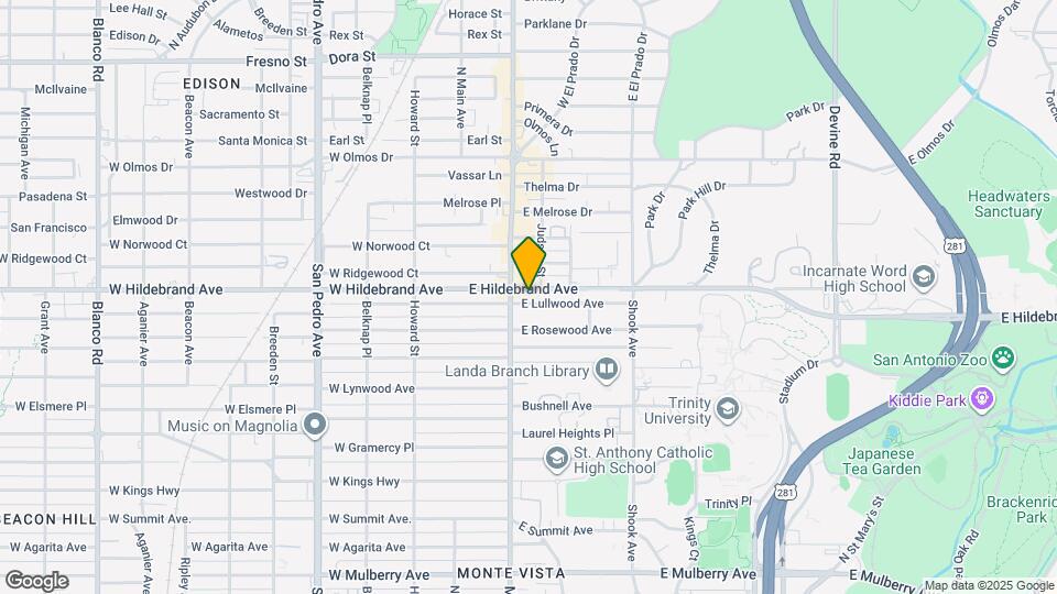 217 E Lullwood Ave Map and Location Details