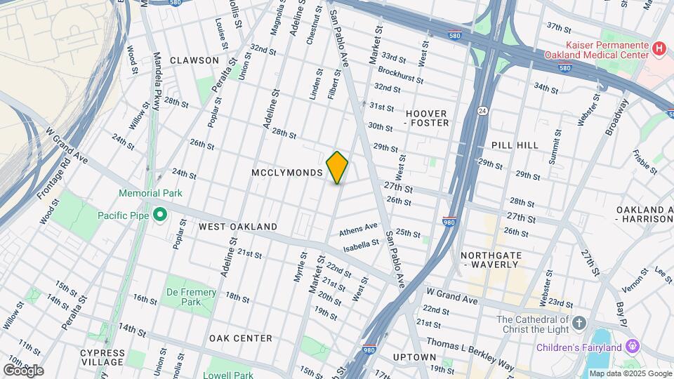 2531 Market St Map and Location Details