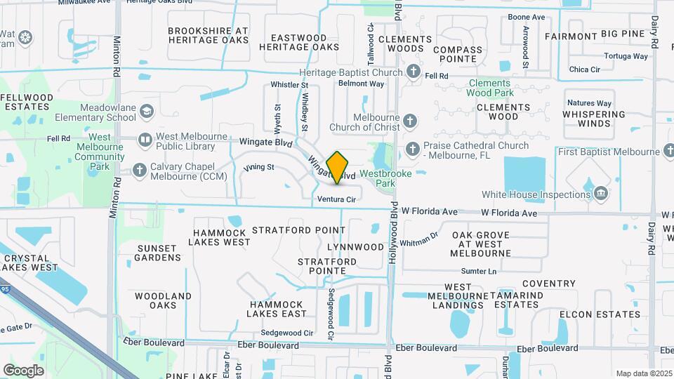 2521 Ventura Cir Mapa y Detalles de la Ubicación