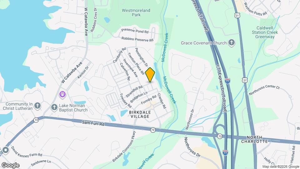 16929 Pennington Dr Map and Location Details