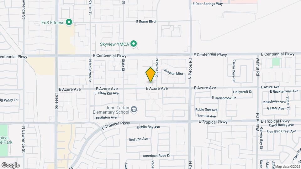 6213 Capehart Falls St Map and Location Details