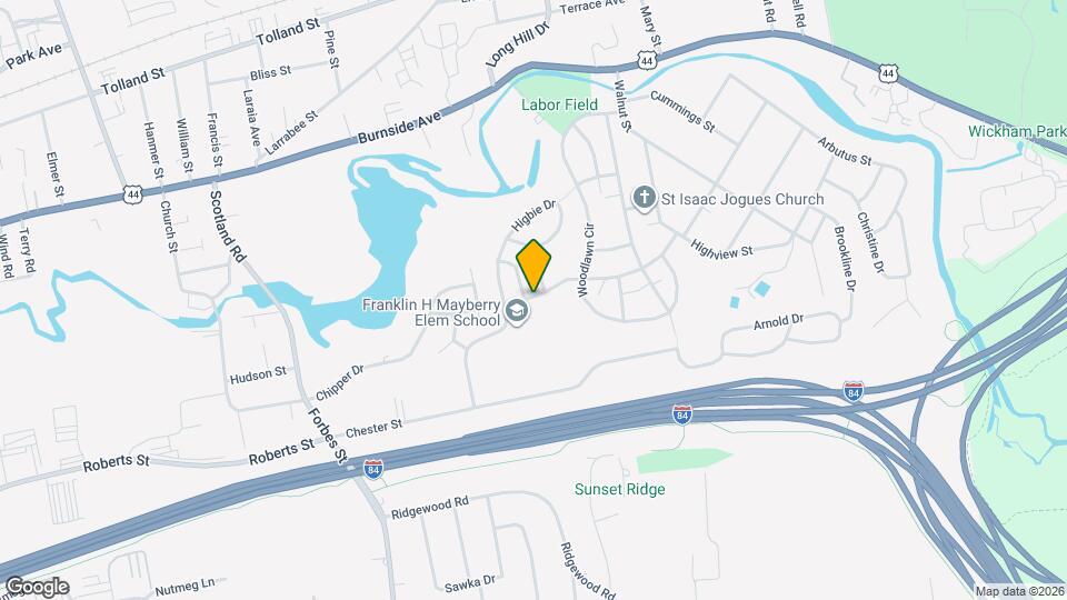 92 Great Hill Rd Map and Location Details