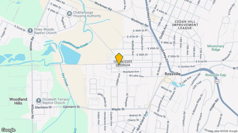 515 W Gordon Ave Map and Location Details