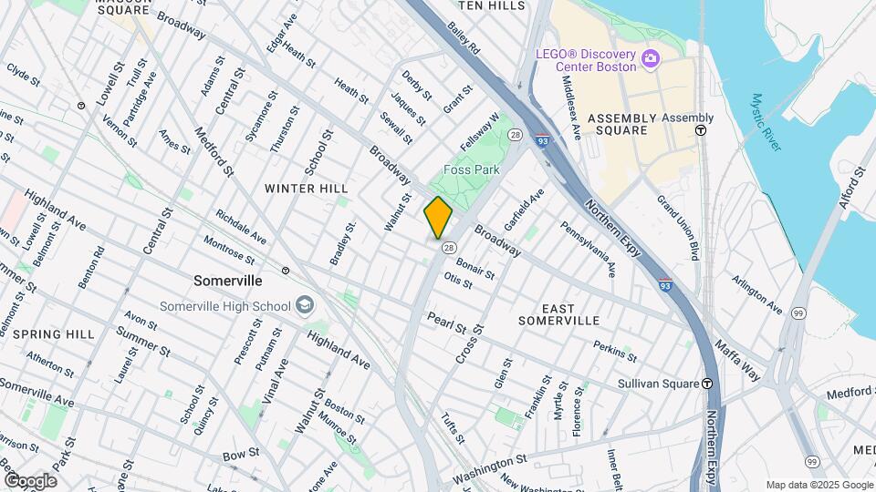 51 Bonair St, Unit #1 Map and Location Details