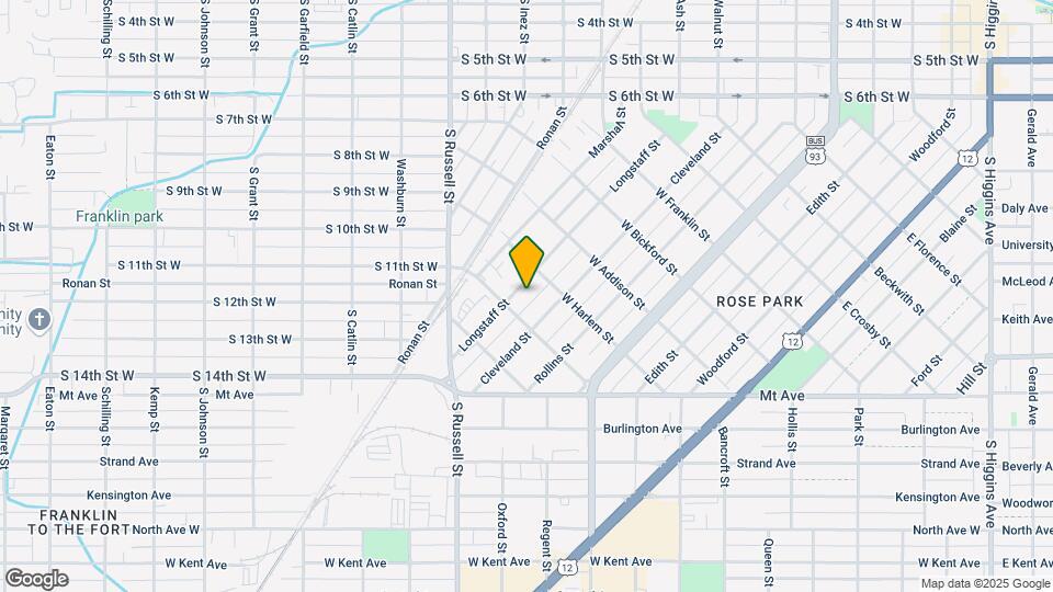 1028 Longstaff St Map and Location Details