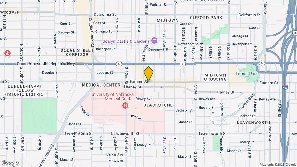 3913 Farnam St Map and Location Details