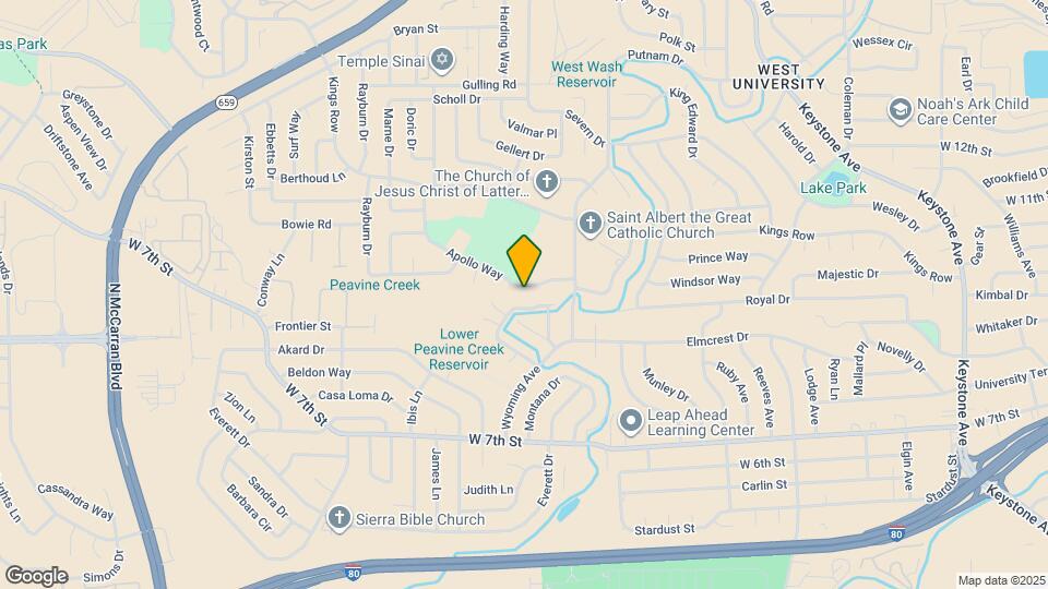 2600 Apollo Way Map and Location Details