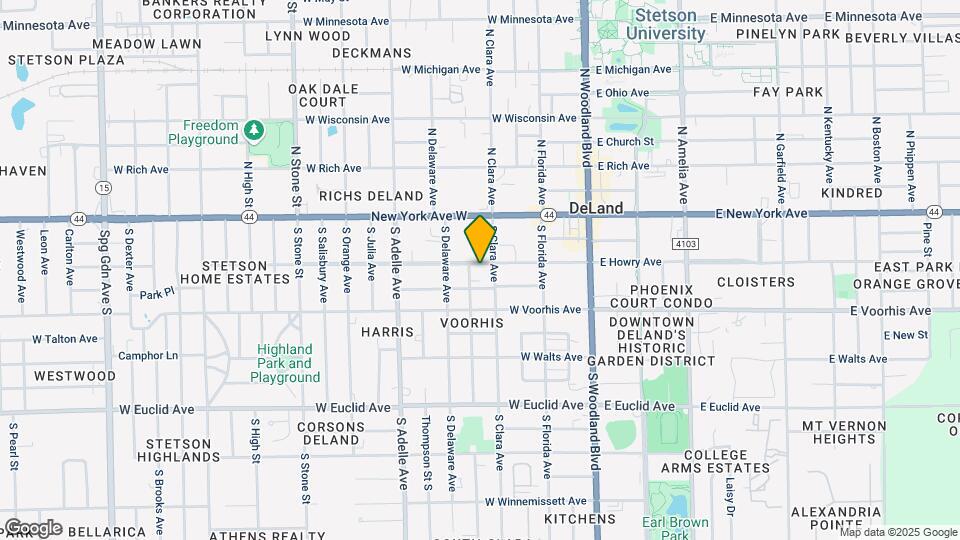 314 W Howry Ave Map and Location Details