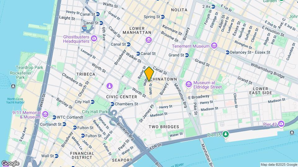43 Mott St Mapa y Detalles de la Ubicación