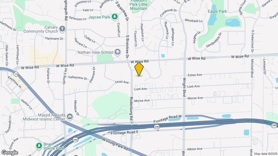 1115 Regency Ct Map and Location Details