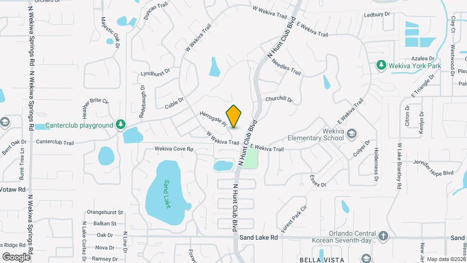 109 Harrogate Pl Map and Location Details