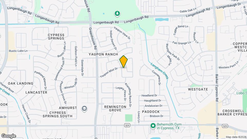 7622 Yucca Field Dr Map and Location Details