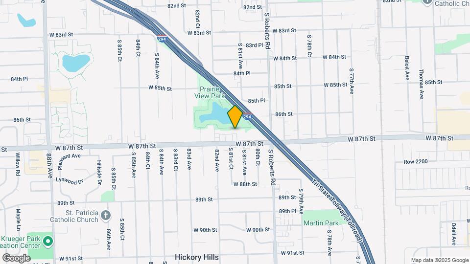 8122 W 87th St Map and Location Details