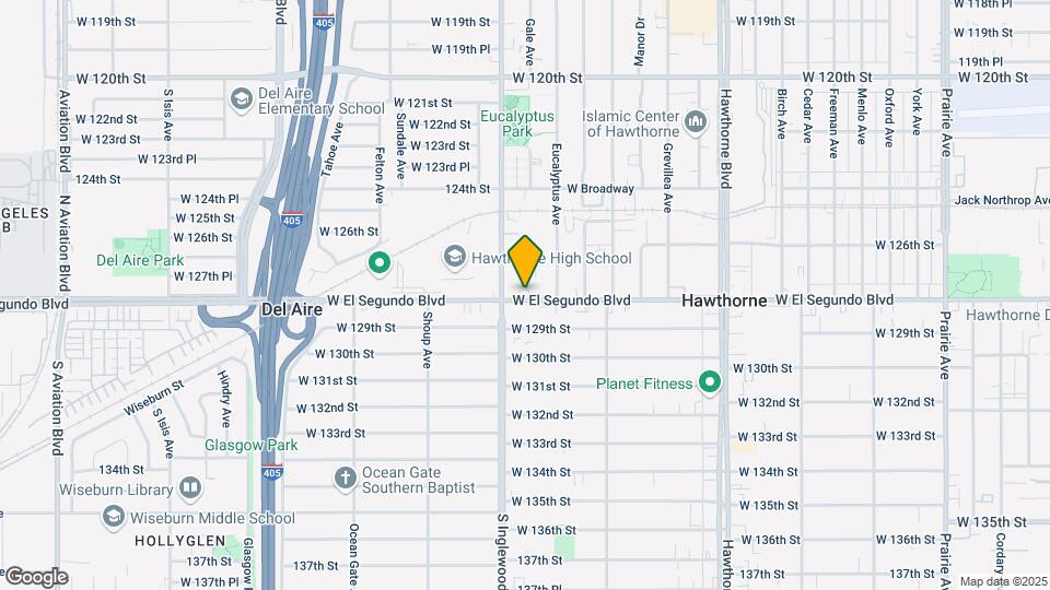 4743 W El Segundo Blvd Map and Location Details