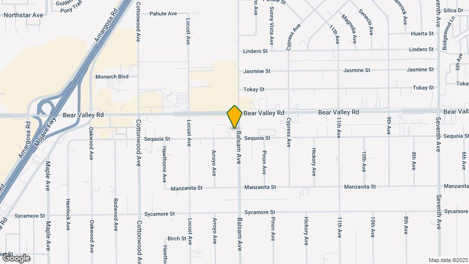 15378 Sequoia St Map and Location Details