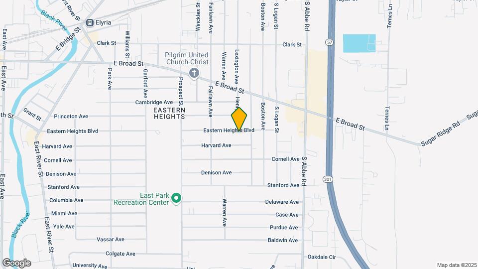 705 Eastern Heights Blvd Map and Location Details